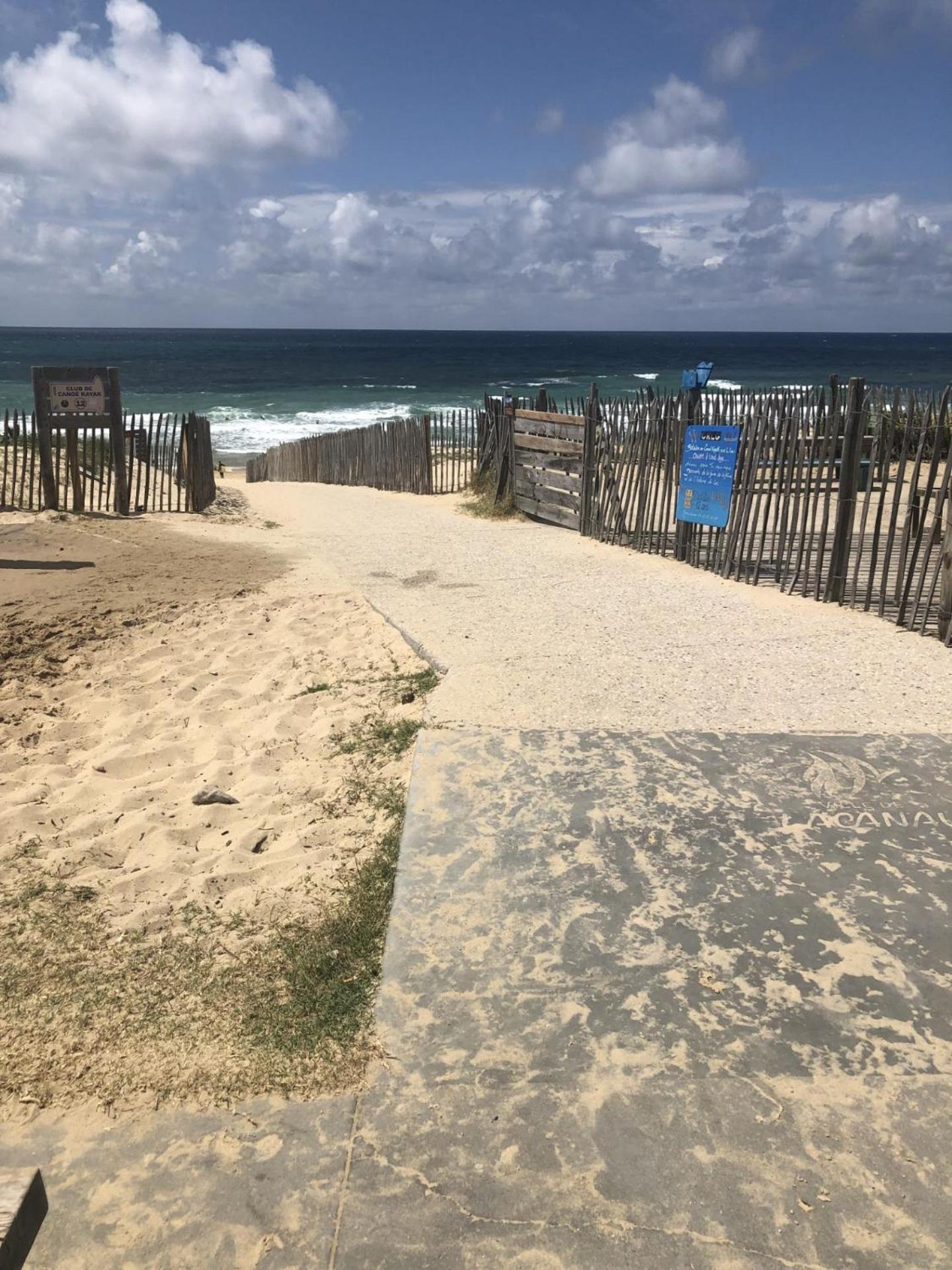 דירות לאקאנו Chez Alix Et Jo Superbe T3 Au Bord De L'Ocean מראה חיצוני תמונה